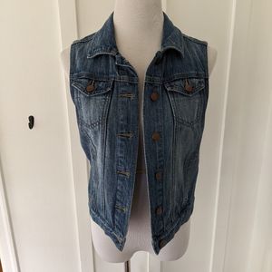 Loft denim vest
